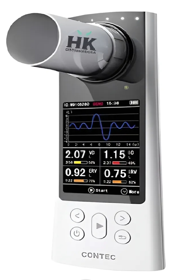 Equipamento de Espirômetro